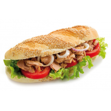 СЭНДВИЧ с ветчиной, с салями, с курицей